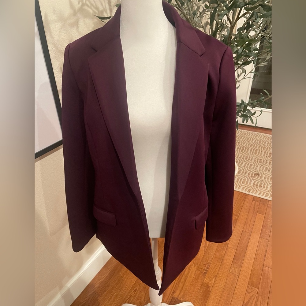 Purple TAHARI blazer/ Sz 10